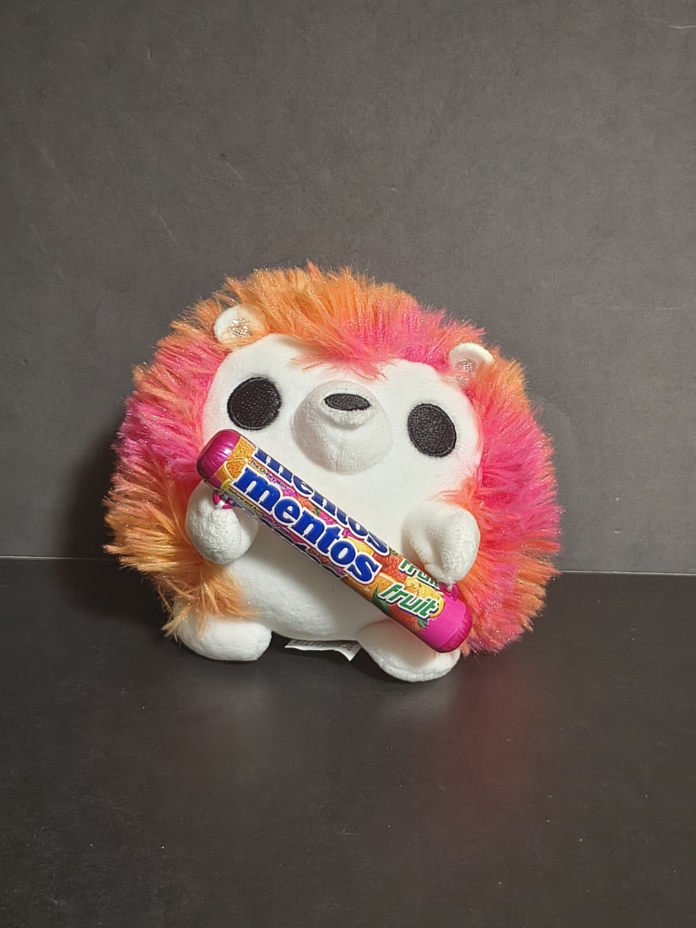 4.5" Heidi Hedgehog Snackles Plush Fruit Mentos Egg Stickers 2024 Series 2